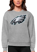 Antigua Philadelphia Eagles Womens Full Front Victory Crew Sweatshirt
