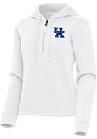 Antigua Kentucky Wildcats Womens Contemporary Qtr Zip