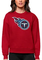 Antigua Tennessee Titans Womens Full Front Victory Crew Sweatshirt