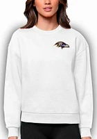 Antigua Baltimore Ravens Womens Victory Crew Sweatshirt