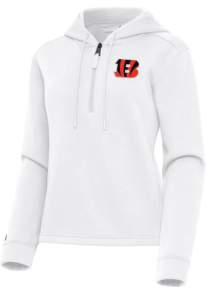 Antigua Cincinnati Bengals Womens Contemporary Qtr Zip