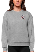 Antigua Cleveland Browns Womens Classic Victory Crew Sweatshirt