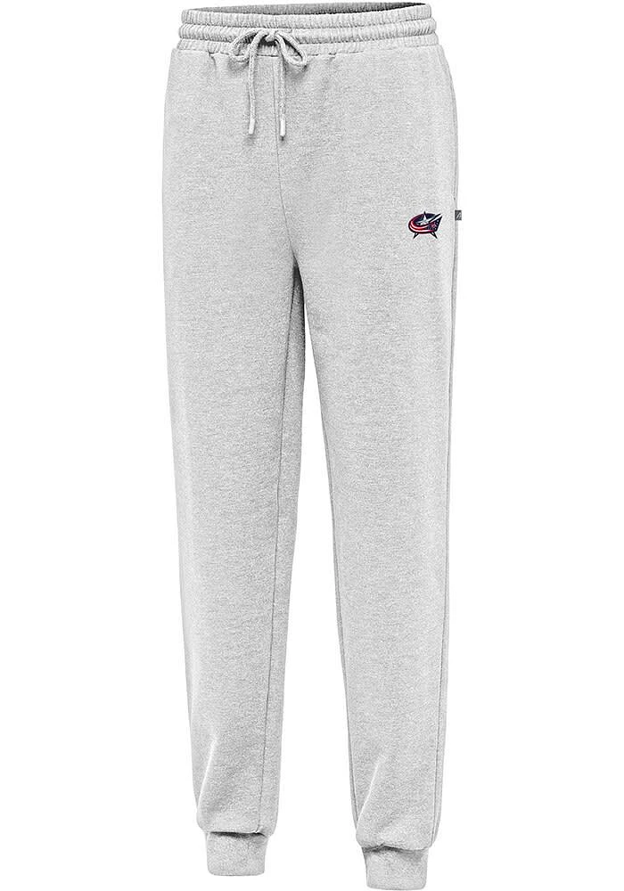 Antigua Columbus Blue Jackets Mens Grey Idol Sweatpants