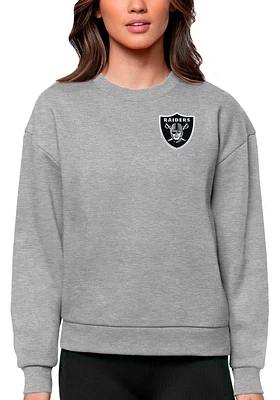 Antigua Las Vegas Raiders Womens Victory Crew Sweatshirt