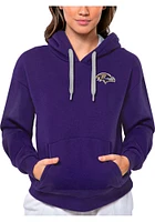 Antigua Baltimore Ravens Womens Victory Design Hooded Sweatshirt