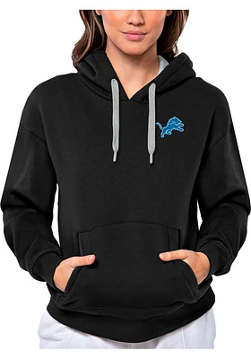 Antigua Detroit Lions Womens Victory Hooded Sweatshirt