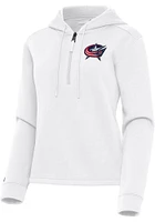 Antigua Columbus Blue Jackets Womens Contemporary Qtr Zip