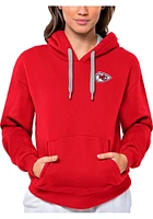 Antigua Kansas City Chiefs Womens Red Victory Hooded Sweatshirt