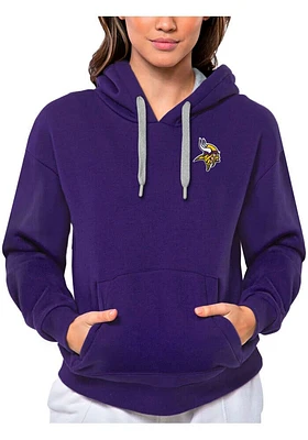 Antigua Minnesota Vikings Womens Victory Hooded Sweatshirt