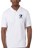 Antigua Memphis Grizzlies Mens Legacy Pique Short Sleeve Polo