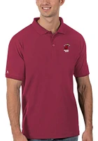 Antigua Miami Heat Mens Legacy Pique Short Sleeve Polo