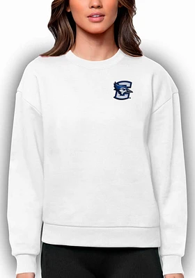 Antigua Creighton Bluejays Womens Victory Crew Sweatshirt