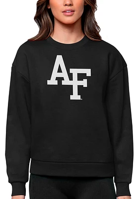 Antigua Air Force Falcons Womens Full Front Victory Crew Sweatshirt