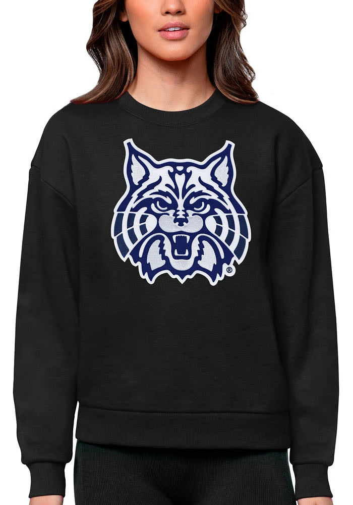 Antigua Arizona Wildcats Womens Full Front Victory Crew Sweatshirt