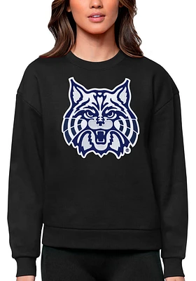 Antigua Arizona Wildcats Womens Full Front Victory Crew Sweatshirt
