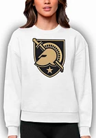 Antigua Army Black Knights Womens Full Front Victory Crew Sweatshirt