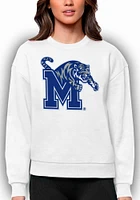 Antigua Memphis Tigers Womens Full Front Victory Crew Sweatshirt