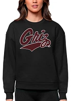 Antigua Montana Grizzlies Womens Full Front Victory Crew Sweatshirt