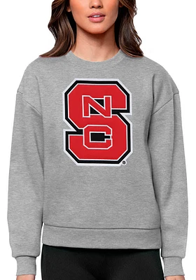 Antigua NC State Wolfpack Womens Full Front Victory Crew Sweatshirt