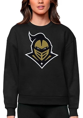 Antigua UCF Knights Womens Full Front Victory Crew Sweatshirt
