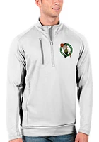 Antigua Boston Celtics Mens Generation Long Sleeve Qtr Zip Pullover