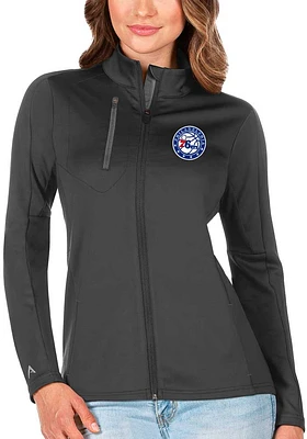 Antigua Philadelphia 76ers Womens Generation Light Weight Jacket