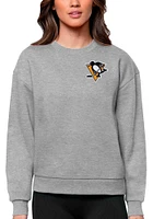 Antigua Pittsburgh Penguins Womens Victory Crew Sweatshirt
