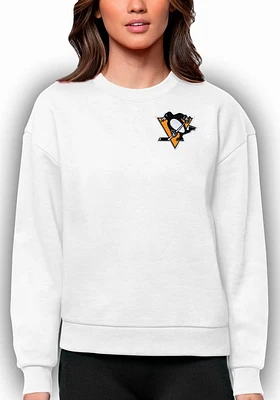 Antigua Pittsburgh Penguins Womens Victory Crew Sweatshirt