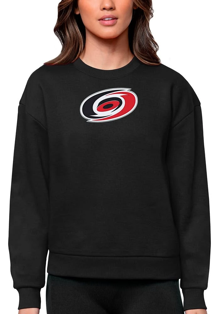 Antigua Carolina Hurricanes Womens Full Front Victory Crew Sweatshirt