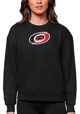 Antigua Carolina Hurricanes Womens Full Front Victory Crew Sweatshirt