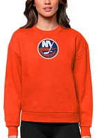 Antigua New York Islanders Womens Full Front Victory Crew Sweatshirt