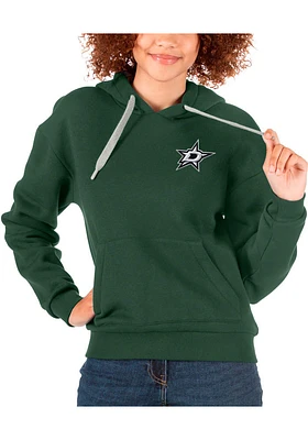 Antigua Dallas Stars Womens Victory Hooded Sweatshirt