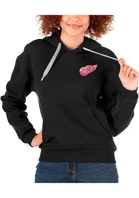 Antigua Detroit Red Wings Womens Victory Hooded Sweatshirt