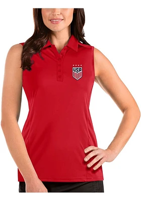 Antigua USWNT Womens Tribute Polo Shirt