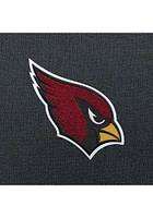 Antigua Arizona Cardinals Mens Charcoal Chenille Logo Victory Long Sleeve Hoodie