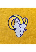 Antigua Los Angeles Rams Mens Gold Chenille Logo Victory Long Sleeve Hoodie