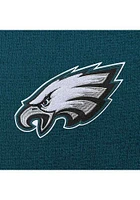 Antigua Philadelphia Eagles Mens Teal Full Front Chenille Victory Long Sleeve Hoodie