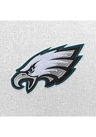 Antigua Philadelphia Eagles Mens White Full Front Chenille Victory Long Sleeve Hoodie