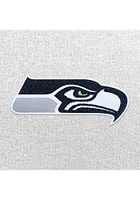 Antigua Seattle Seahawks Mens White Full Front Chenille Victory Long Sleeve Hoodie