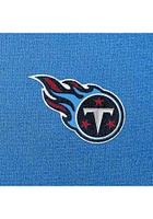 Antigua Tennessee Titans Mens Blue Chenille Logo Victory Long Sleeve Hoodie