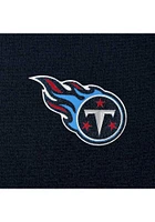 Antigua Tennessee Titans Mens Navy Blue Full Front Chenille Victory Long Sleeve Hoodie