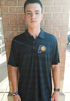 Antigua Indiana Pacers Mens Navy Blue Compass Short Sleeve Polo