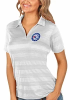 Antigua Philadelphia 76ers Womens Compass Short Sleeve Polo Shirt