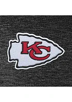 Antigua Kansas City Chiefs Mens Black Chenille Logo Action Long Sleeve Hoodie
