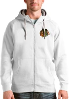 Antigua Chicago Blackhawks Mens Victory Full Long Sleeve Zip Jacket