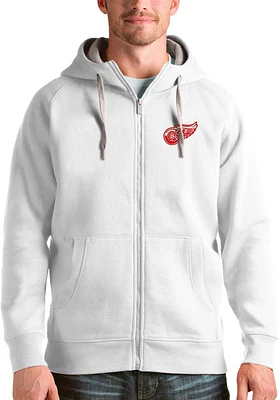Antigua Detroit Red Wings Mens Victory Long Sleeve Full Zip Jacket