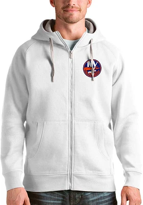 Antigua New York Islanders Mens Victory Long Sleeve Full Zip Jacket