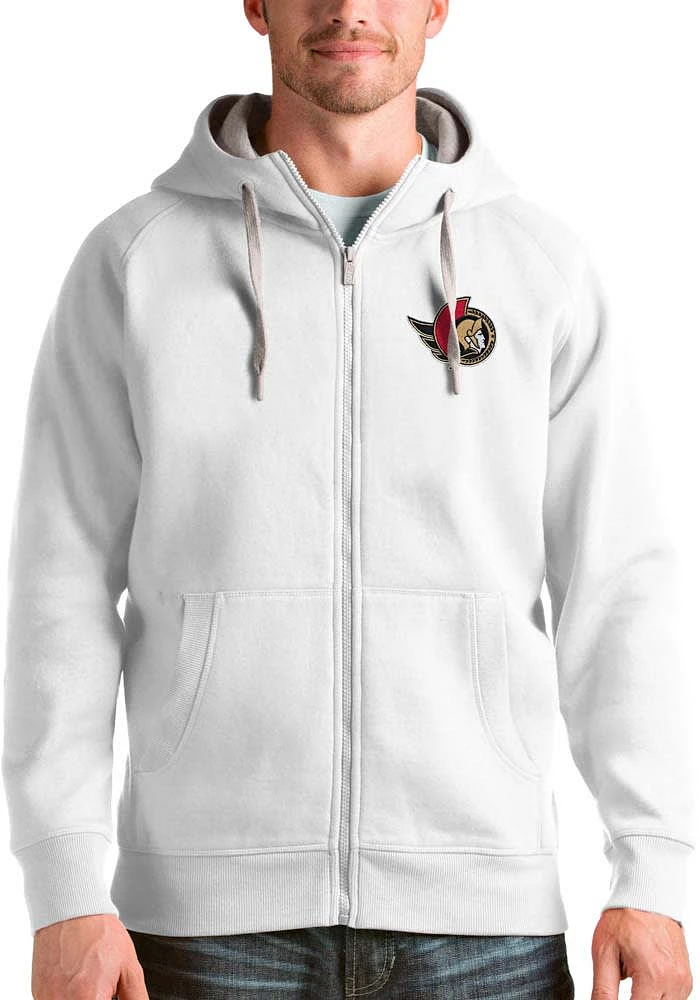 Antigua Ottawa Senators Mens Victory Long Sleeve Full Zip Jacket