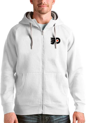 Antigua Philadelphia Flyers Mens Victory Long Sleeve Full Zip Jacket