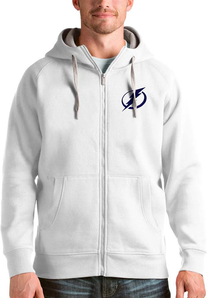 Antigua Tampa Bay Lightning Mens Victory Long Sleeve Full Zip Jacket